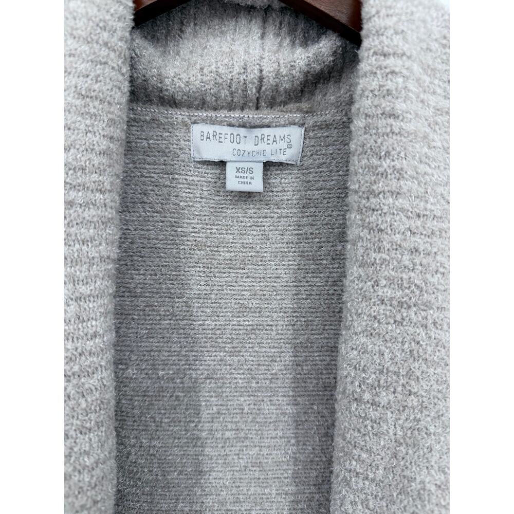 Barefoot Dreams Beach Rock CozyChic Lite Circle Cardigan Soft Cozy Neutral XS/S - Picture 3 of 9